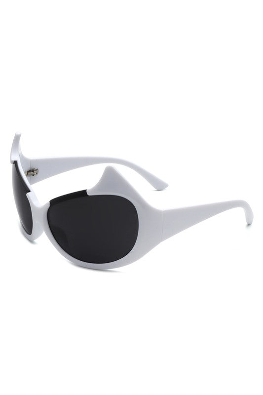 Round Oversize Fashion Cat Eye Sunglasses